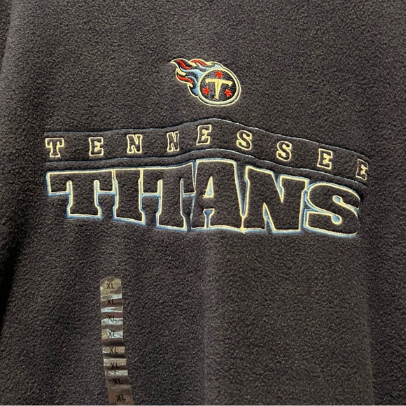 NWT Vintage 90s Titans Fleece Crewneck - Picture 2 of 2